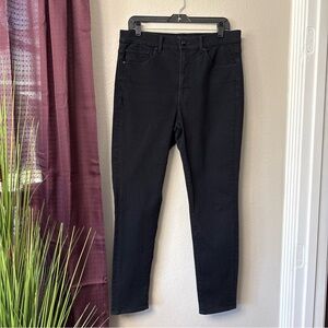 Express WOMENS Black Denim High Rise, Jeans size 12 R